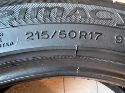 ยาง Michelin 215/50/17 ปี12