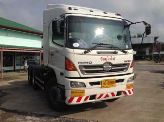 ขายรถบรรทุก 10 ล้อหัวลาก HINO MEGA 380 แรงม้าปี 2553 ราคา 1850000