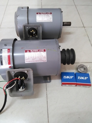 ขายมอเตอร์มิซู 2 แรง ไฟ 220/380 โวล์ สามารถต่อไฟบ้านได้คับ