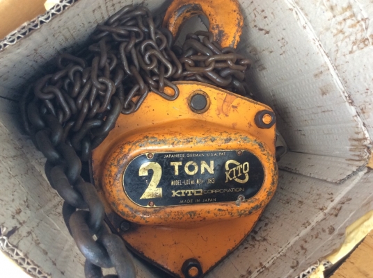 ขายรอกโซ่ KITO 2 TON JAPAN  ตัวใหญา