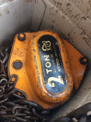 ขายรอกโซ่ KITO 2 TON JAPAN  ตัวใหญา