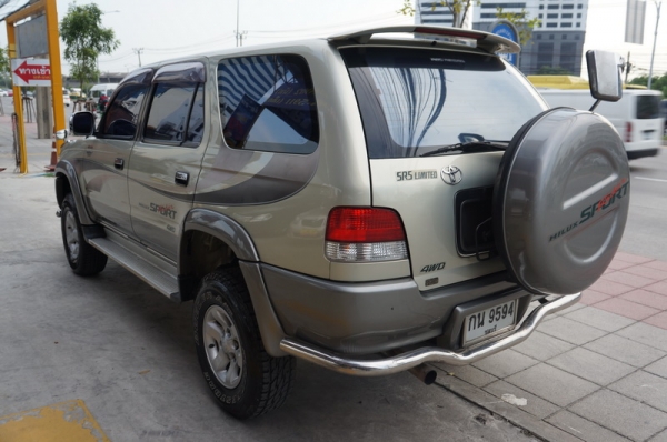 TOYOTA SPORT RIDER ปี 2000 4WD รถสวยจัดๆ ARIBAG ระบบเบรค ABS ล้อ MAX เครื่องเดิมๆวิ่งดี ช่วงล่างแน่น กระจกไฟฟ้า พวงมาลัยพาวเวอร์ แอร์เย็นๆ เบาะสภาพสวย สีสวย รถพร้อมใช้งาน จัดไฟแนนได้