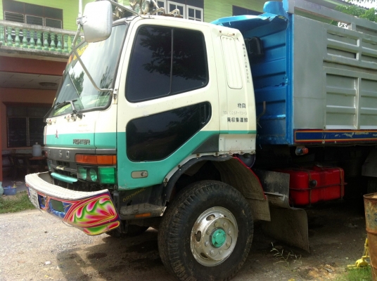 ขายรถ 10 ล้อ กระบะดั๊ม MITSUBISHI รุ่น FUSO FN527 10SPEED