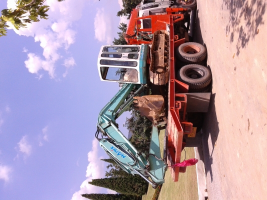 ขายรถบรรทุกติดเครนพร้อมรถแบคโฮ