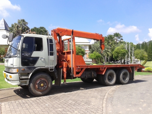 ขายรถบรรทุกติดเครนพร้อมรถแบคโฮ