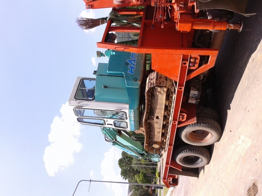 ขายรถบรรทุกติดเครนพร้อมรถแบคโฮ