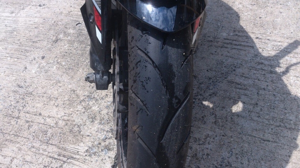NINJA 250 2013 107000 วิ่ง หมื่นเก้า มีรอยแปะมา