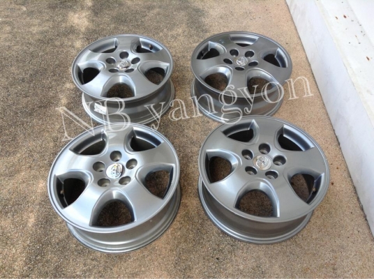 ล้อ แม็ก toyota new vigo วีโก้ 5 รู ขอบ 16 รมดำ