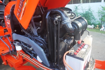 ขายรถไถ Kubota L 3608 (4WD) พร้อมดันหน้าและผานหลังตราช้าง