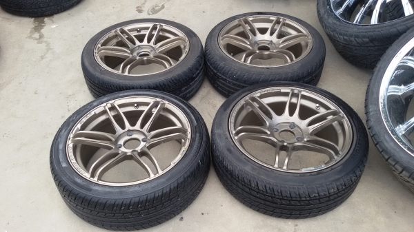 ขายล้อ MR2ขอบ17 4รู100พร้อมยางชุดละ10500