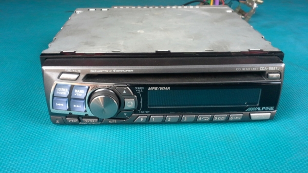 วิทยุ 1Din Alpine มือสองญี่ปุ่น สวยๆ เสียงดีๆ