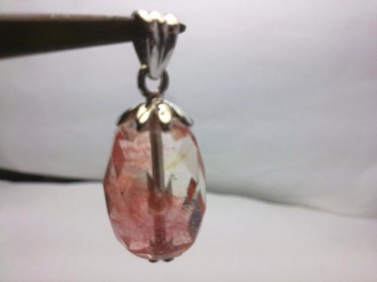 จี้เงินหินแม่น้ำ