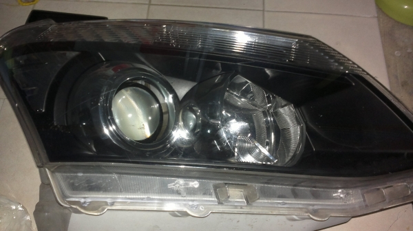 ไฟหน้า All New ISUZU+กระจังหน้าโครเมียม