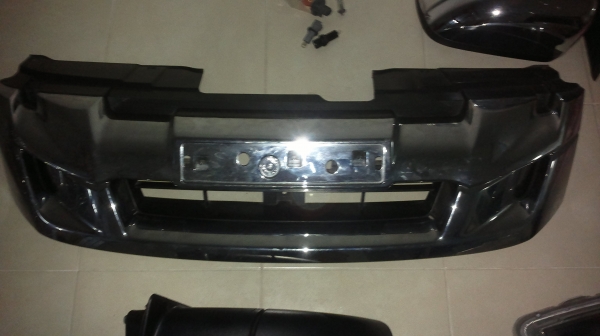 ไฟหน้า All New ISUZU+กระจังหน้าโครเมียม