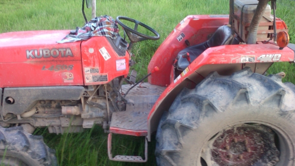 รถไถคูโบต้า L4508 4WD พร้อมทะเบียน ราคาถูก ด่วน 190,000 บาท รถไถคูโบต้า L4508 4WD พร้อมทะเบียน ราคาถูก ด่วน 190,000 บาท