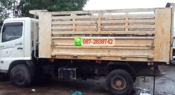ขายรถดั้มพ์ 6 ล้อ ขนาดกลาง HINO 175 แรงม้า