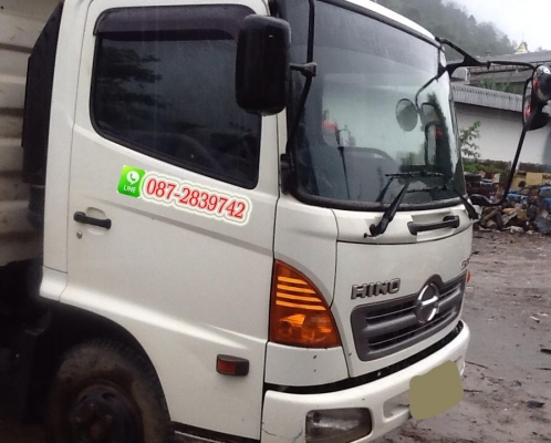 ขายรถดั้มพ์ 6 ล้อ ขนาดกลาง HINO 175 แรงม้า