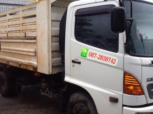 ขายรถดั้มพ์ 6 ล้อ ขนาดกลาง HINO 175 แรงม้า