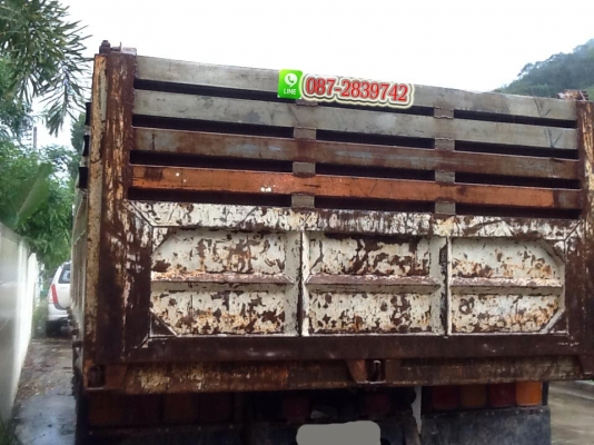 ขายรถดั้มพ์ 6 ล้อ ขนาดใหญ่ ISUZU 160 แรงม้า