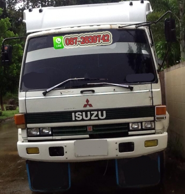 ขายรถดั้มพ์ 6 ล้อ ขนาดใหญ่ ISUZU 160 แรงม้า