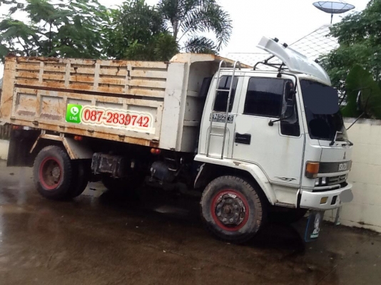 ขายรถดั้มพ์ 6 ล้อ ขนาดใหญ่ ISUZU 160 แรงม้า