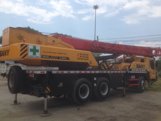 SANY 25 ตัน รถสวย SANY 25 ตัน รถสวย