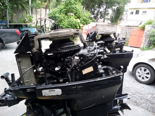 เครื่องเรือ EVINRUDE 40 แรง 2 ตัว 55000