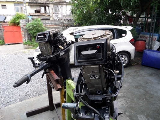 เครื่องเรือ EVINRUDE 40 แรง 2 ตัว 55000