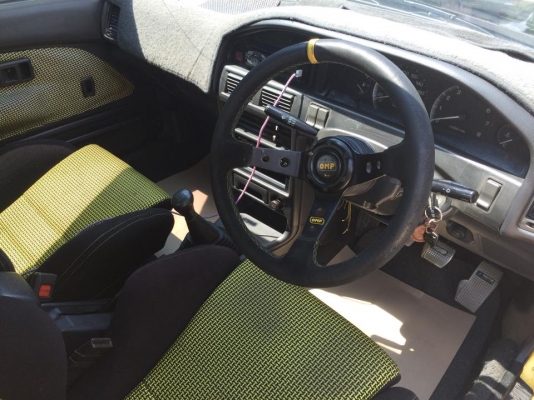 ขายราคาสุดท้าย 40,000ถ้วน Toyota โดเรม่อน แนวเรโทรจบๆเครื่อง 4af 1600 lpg ลงเล่ม เบาะแต่ง ล้อล้นๆ เครื่องเสียงนิดหน่อย