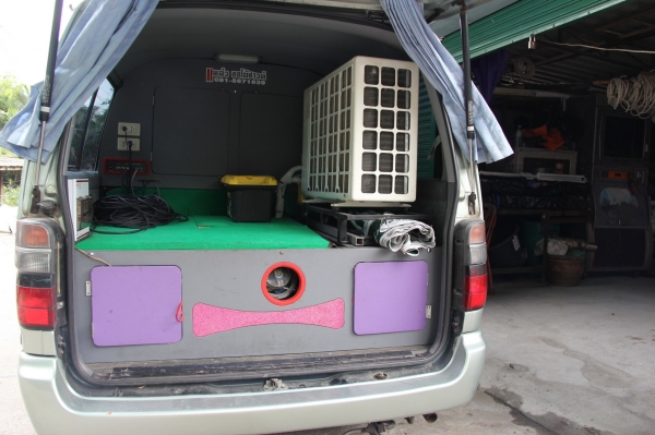 ขายรถตู้ บันทึกเทป OB