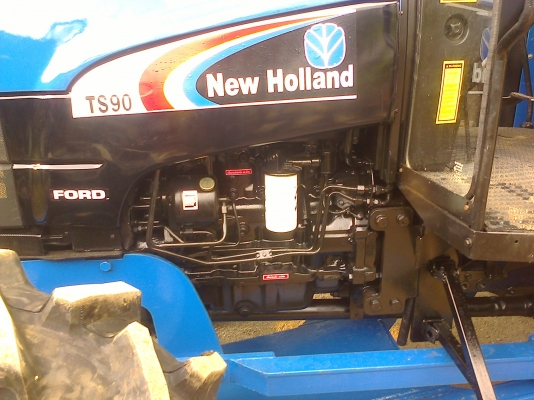 ขาย TS 90 นิวฮอลแลน  ดันหน้าหาง 3 ไคเฮงหลี เล่มทะเบียน