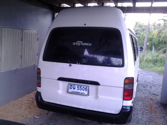 หลังคาสูง เครื่องดีเซลเปลี่ยนใหม่kz turbo แอร์หน้า หลังเย็น เบาะ4แถว