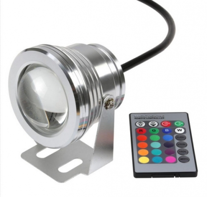 หลอดไฟ LED RGB ใต้น้ำ กันน้ำได้ สำหรับตกแต่งเปลี่ยนสีได้