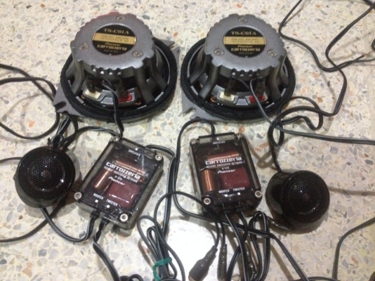 PIONEER แยกชิ้น4นิ้วครบชุดของเก่าญี่ปุ่นสภาพสวย