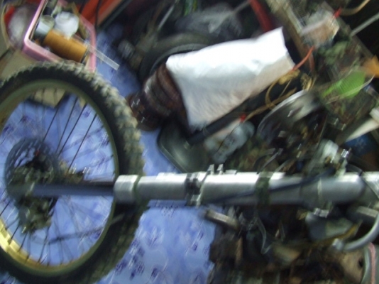 ขายโชค้หัวกลับ   รถสูตร   wr  400 f  สภาพดีไม่ตามดไม่รั่วไม่ซึม