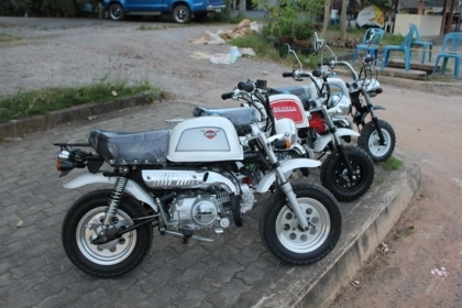 มังกี้และกอลิล่านำเข้า รถใหม่ๆ เครื่องแรงๆ 110ccเป็นรถจีนคับ