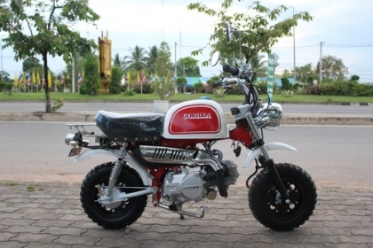 มังกี้และกอลิล่านำเข้า รถใหม่ๆ เครื่องแรงๆ 110ccเป็นรถจีนคับ