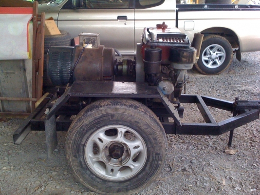 รถปั่นไฟ พร้อมเครื่องยันม่าร์ 15 แรง ไดร์ 5 โล ใช้งานปกติ