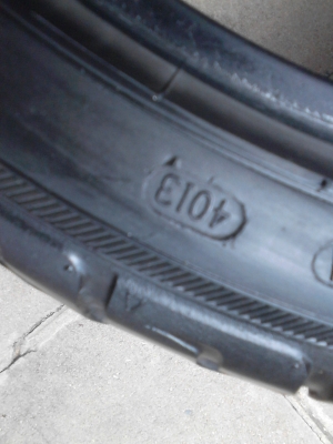 225/40R18 KAISER KENDA  RADIAL มี 1 เส้น ปี2013   TEL.081-427-3941