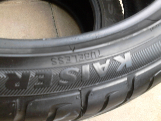 225/40R18 KAISER KENDA  RADIAL มี 1 เส้น ปี2013   TEL.081-427-3941