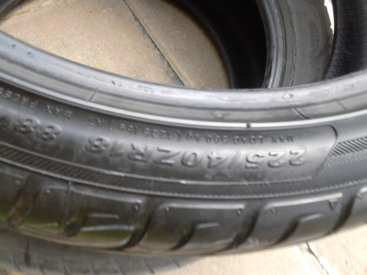 225/40R18 KAISER KENDA  RADIAL มี 1 เส้น ปี2013   TEL.081-427-3941