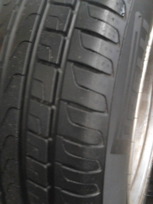 แม๊ก BENZ พร้อมยาง 205/55R16 PIRELLI  ปี2013  71/2X16  ชุด 4 ล้อ TEL.081-427-3941