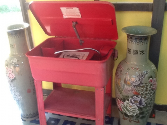 ซิ้งค์ล้างเครื่องมือชิ้นส่วนต่างๆ สภาพใหม่เก็บไม่เคยใช้เหมาะกับช่าง