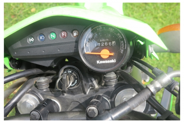 Kawasaki D-tracker 125 (รถมือเดียว)  สวยๆ