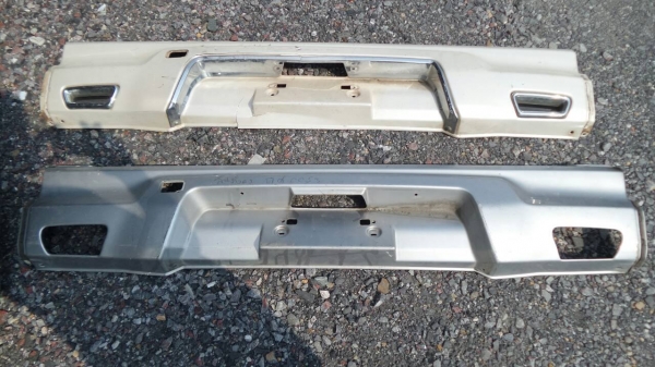 สเกริต์กันชนหลัง D-max X-series (แท้)