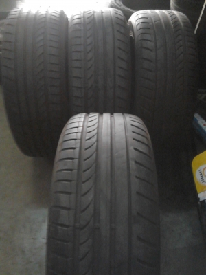 235/55R17 DUNLOP SPSPORT MAXX สวยๆดอกยางหนา ชุด 4 เส้น ปี2012 TEL.081-427-3941