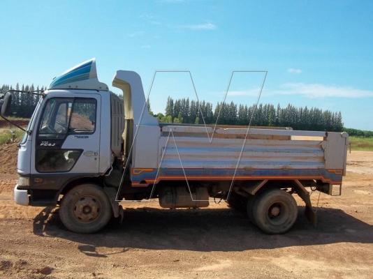 ขาย 6 ล้อ ฮีโน่ FC4J 140 แรง / กระบะดั๊มดินสวยๆ