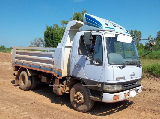 ขาย 6 ล้อ ฮีโน่ FC4J 140 แรง / กระบะดั๊มดินสวยๆ