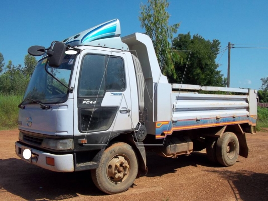 ขาย 6 ล้อ ฮีโน่ FC4J 140 แรง / กระบะดั๊มดินสวยๆ