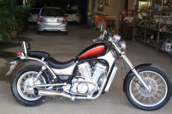 ขาย Intruder 750 สีใหม่ ทะเบียน 69000